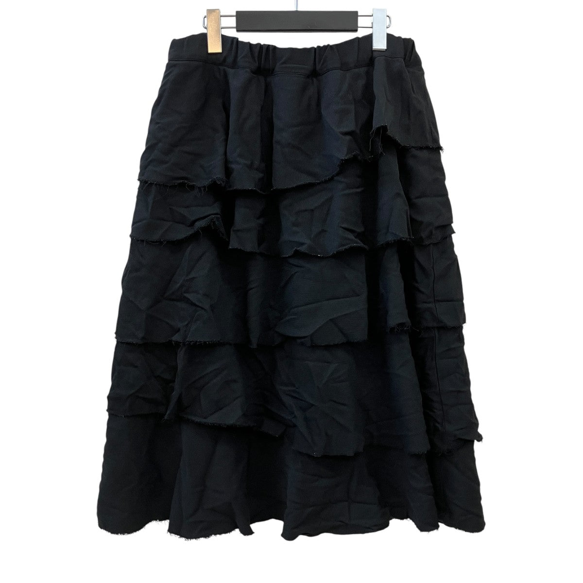BLACK COMME des GARCONS ティアードスカート1O-S006 古着・中古-2枚目のアイテム画像