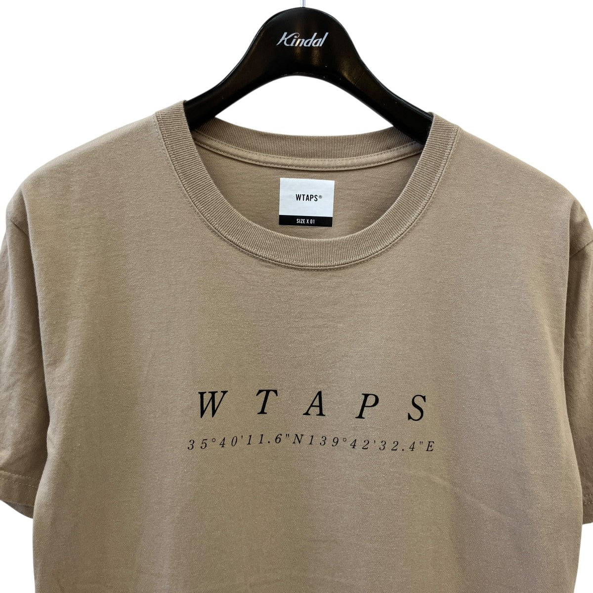 Wtaps Lサイズ　ベージュ WTAPS(ダブルタップス) 半袖Tシャツ ベージュ サイズ 1｜【公式