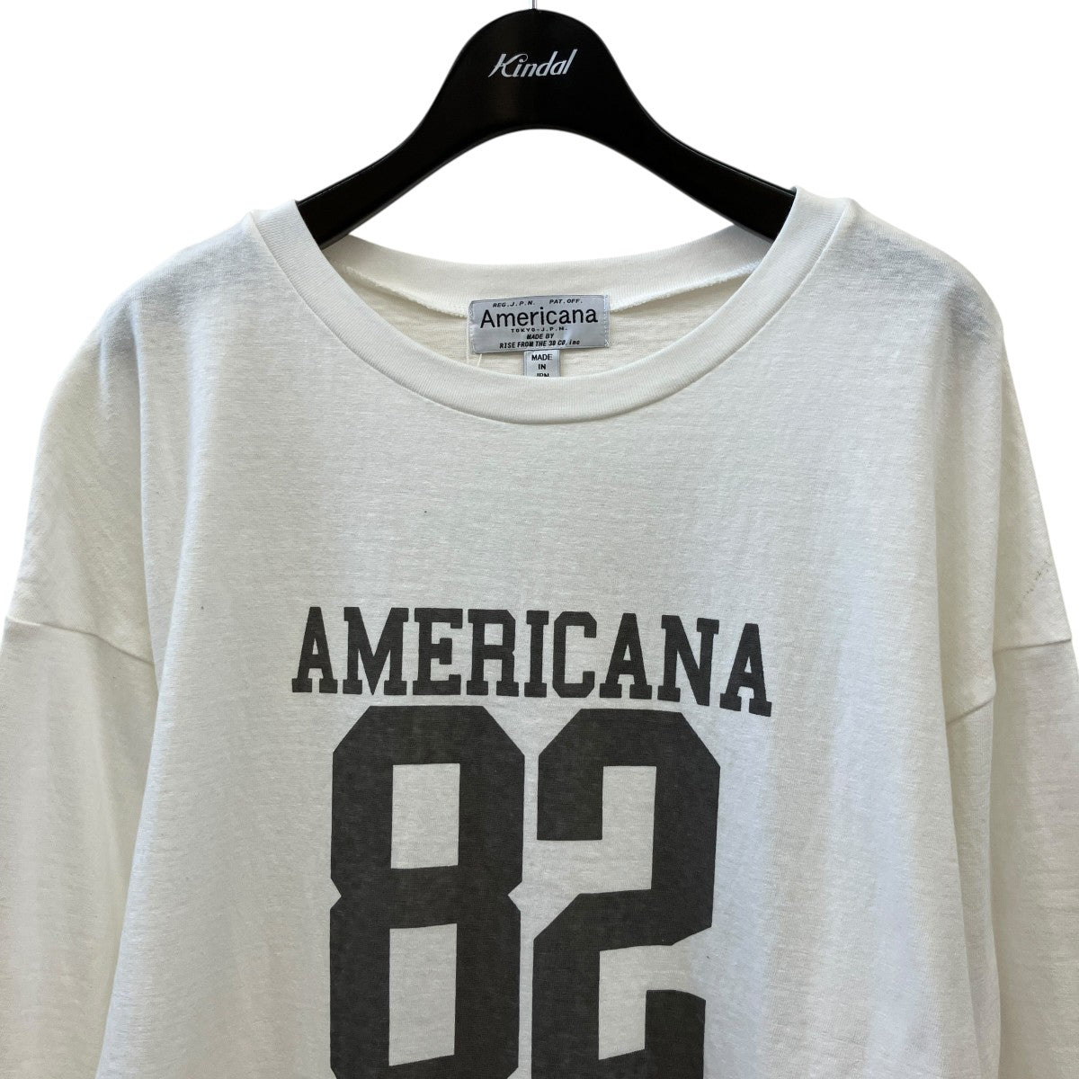 完売 未使用タグ付 Americana football T アメリカーナ Americana（アメリカーナ）Tシャツ・カットソー 茶 サイズ:F