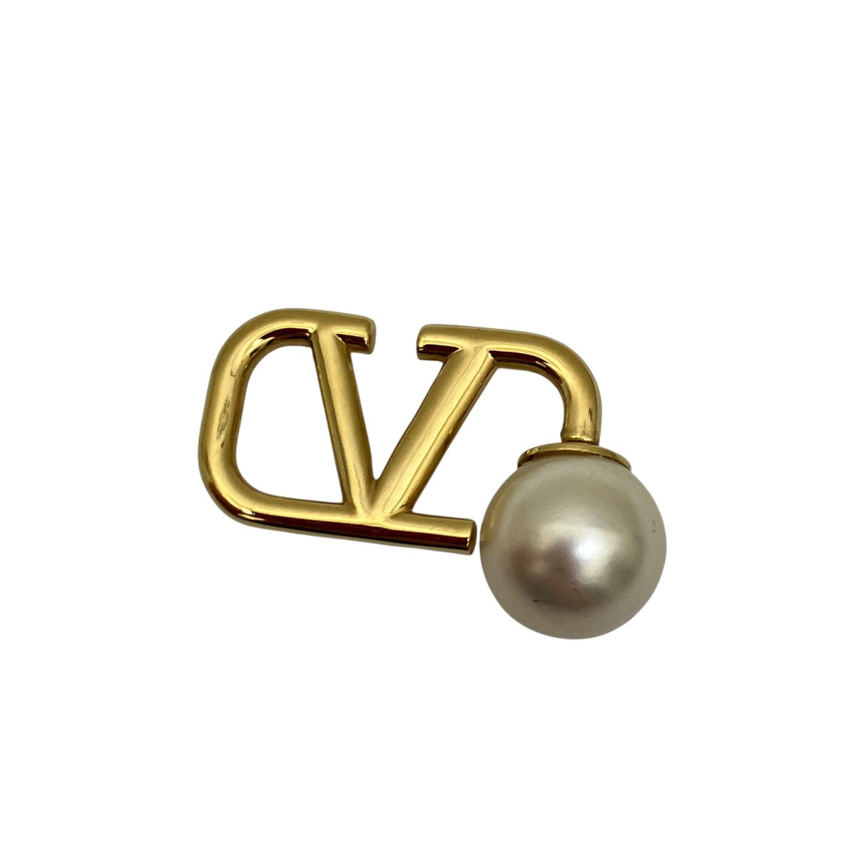 VALENTINO Vロゴシグネチャーピアス 古着・中古-2枚目のアイテム画像