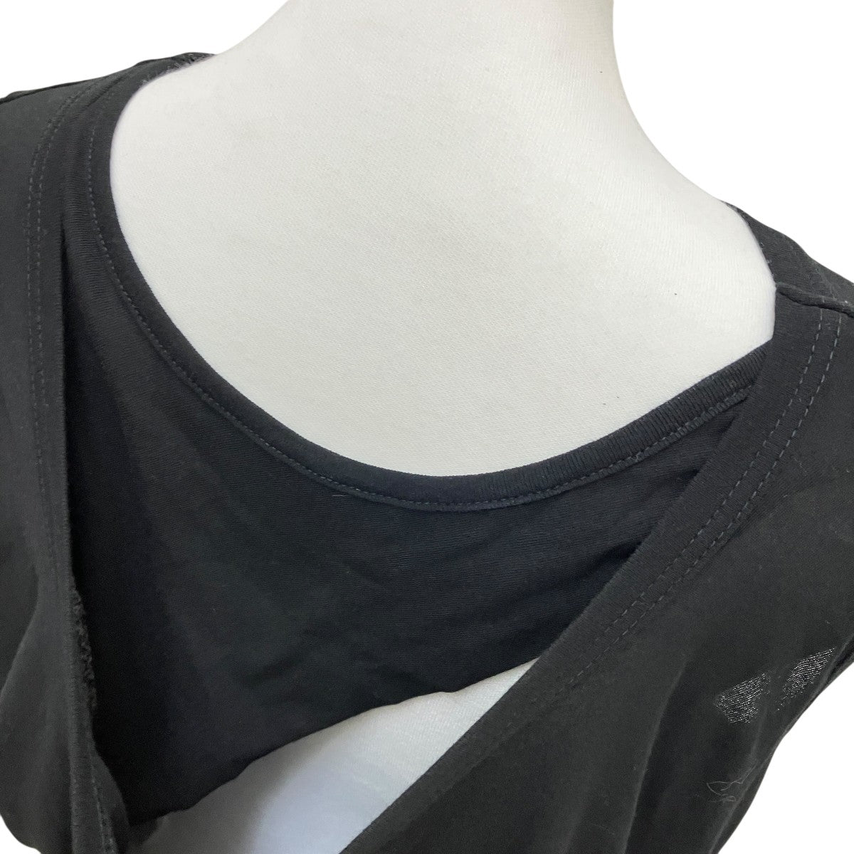 yohji yamamoto+Noir ノースリーブカットソーNU-T20-073 古着・中古-5枚目のアイテム画像