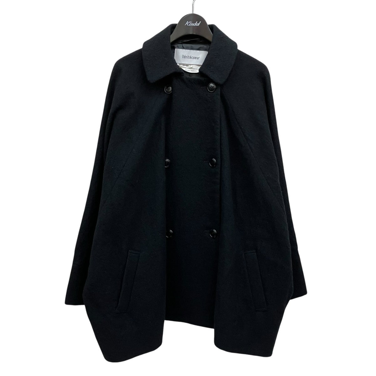 Veritecoeur ウールショートコートVC-1757 古着・中古-1枚目のアイテム画像