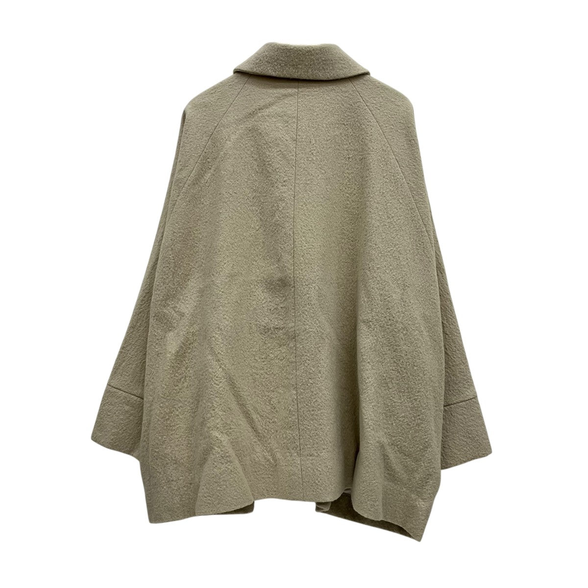 Veritecoeur Trapeze line short coatウールショートコートVC-1757 古着・中古-4枚目のアイテム画像