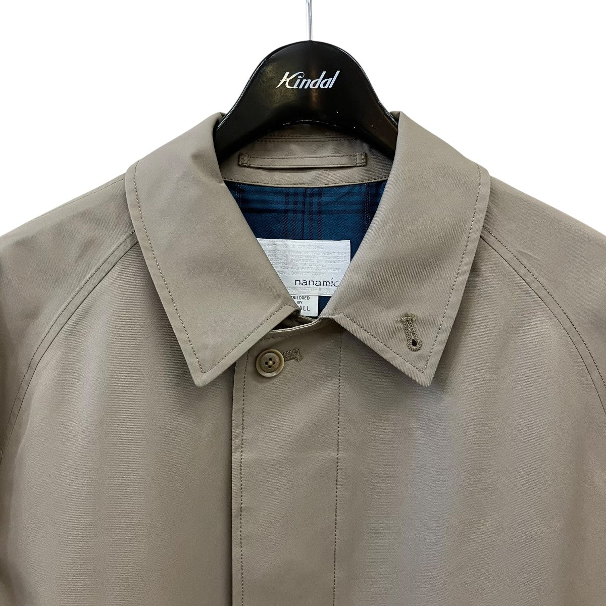 ナナミカ SUBS215 ｶｰｷ 2Lｺﾞｱﾃｯｸｽｽﾃﾝｶﾗｰｺｰﾄ M nanamica(ナナミカ) ステンカラーコートSUBS215 GORE-TEX Soutien