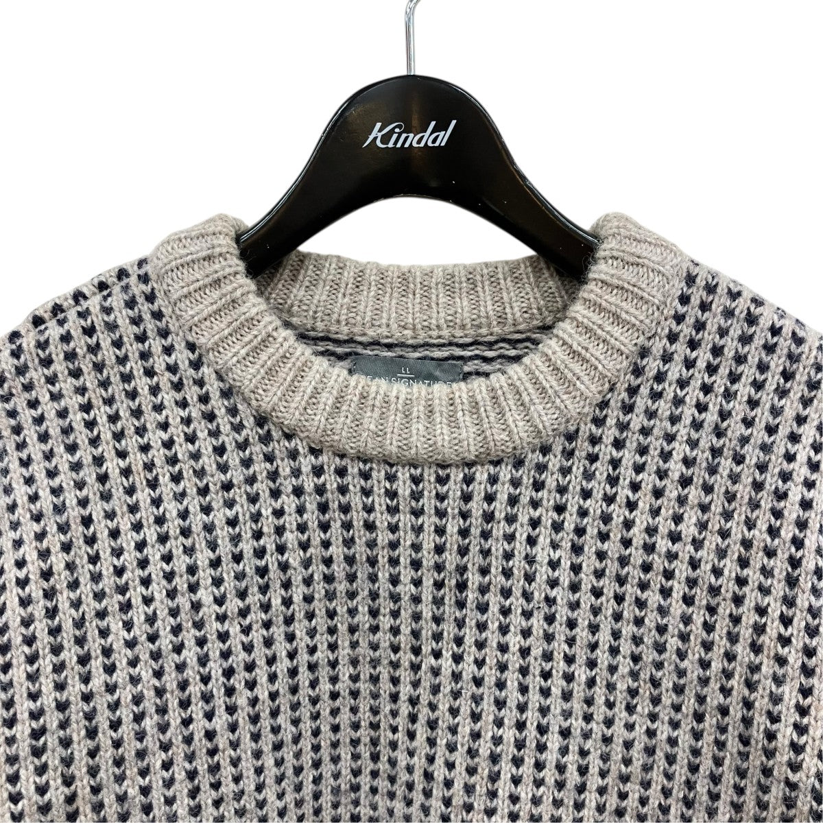 LLBEAN SIGNATURE クルーネックニット 古着・中古-2枚目のアイテム画像
