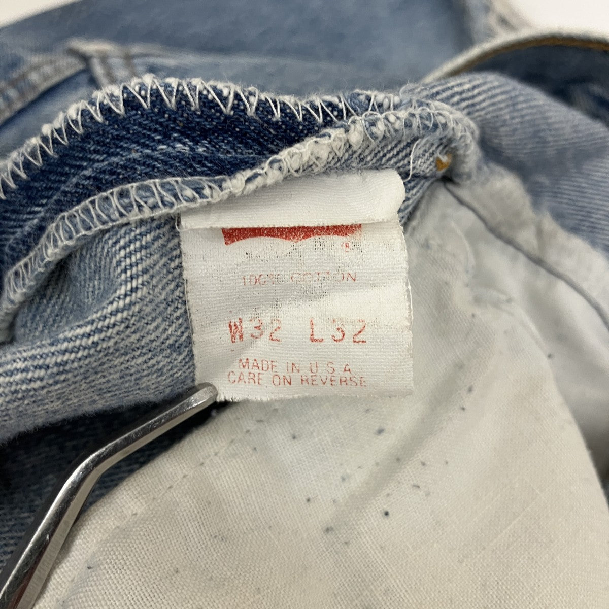 LEVI’S 90’s vintage 刻印501デニムパンツ 古着・中古-6枚目のアイテム画像