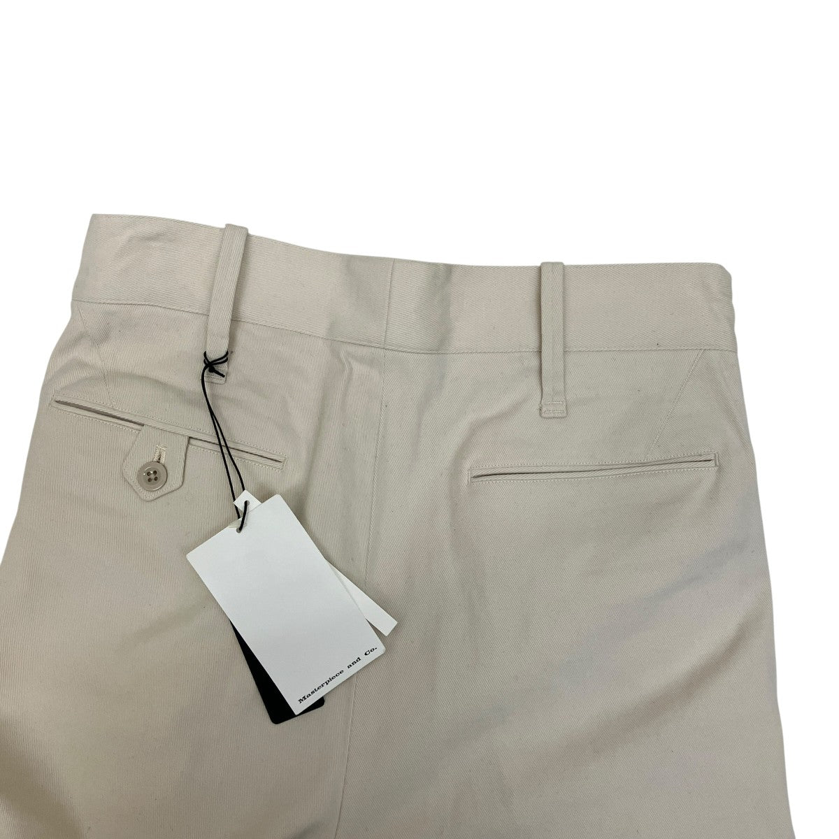 SCYEBASICS ブラッシュドコットンギャバジンパンツ5221-83557 古着・中古-4枚目のアイテム画像