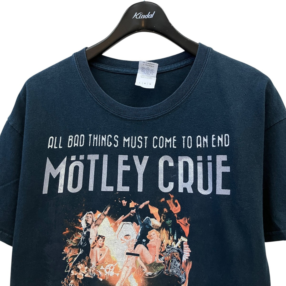 GILDAN MOTLEY CLUE the FINAL TOUR2015Tシャツ 古着・中古-3枚目のアイテム画像