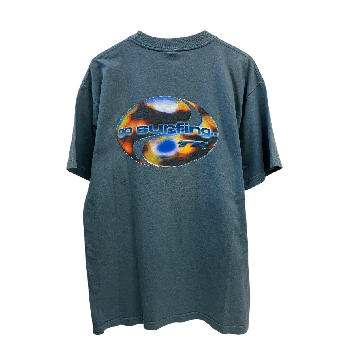 Town＆Country×Murina 90s vintageバックプリントTシャツ 古着・中古-2枚目のアイテム画像