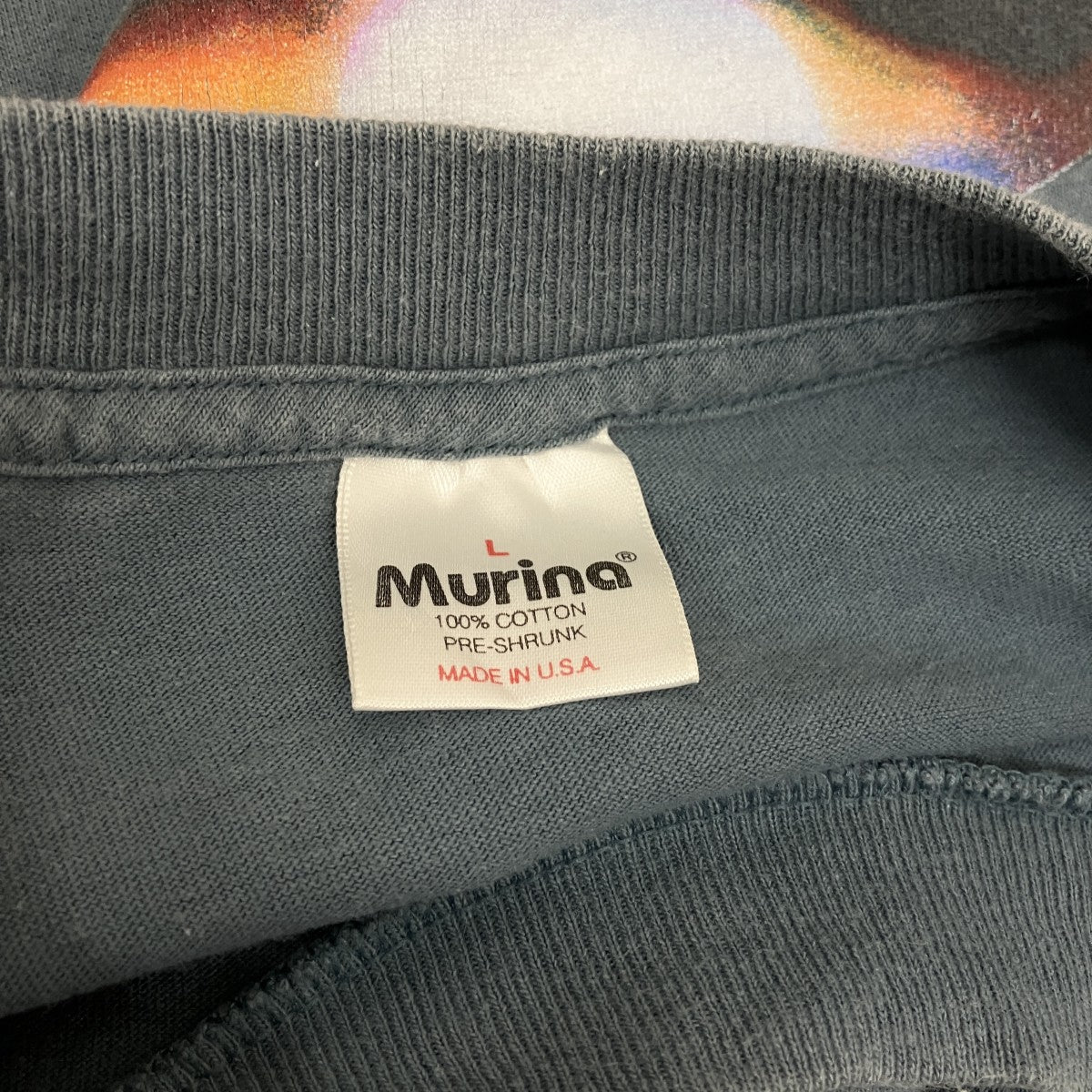 Town＆Country×Murina 90s vintageバックプリントTシャツ 古着・中古-4枚目のアイテム画像