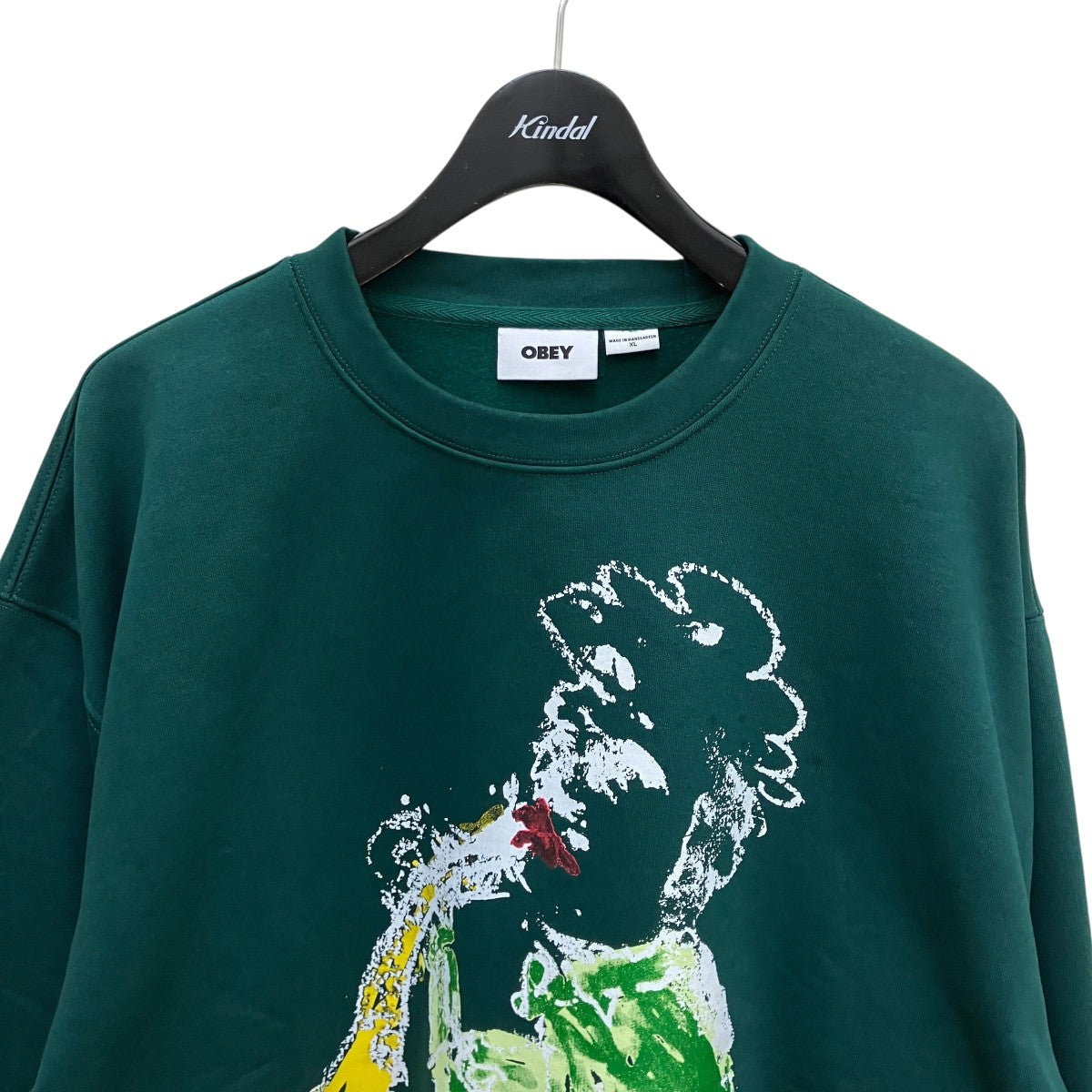 JAZZ PLAYERフロントプリントスウェット
