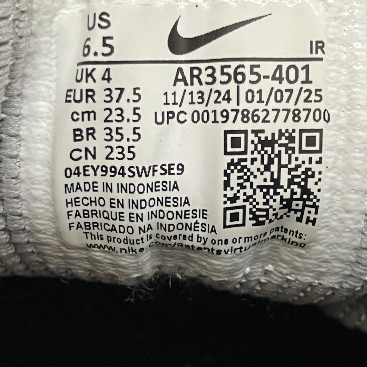 NIKE Shox R4ローカットスニーカーAR3565-401 古着・中古-6枚目のアイテム画像