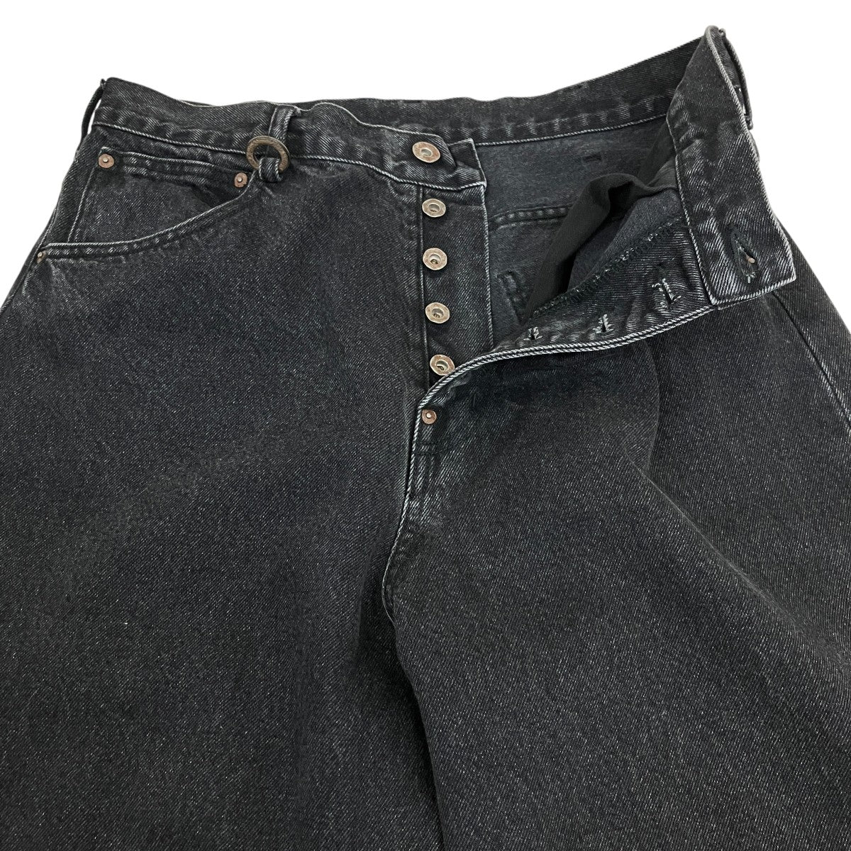 SOSHIOTSUKI ワイドデニムパンツS22AW17DNM 古着・中古-3枚目のアイテム画像