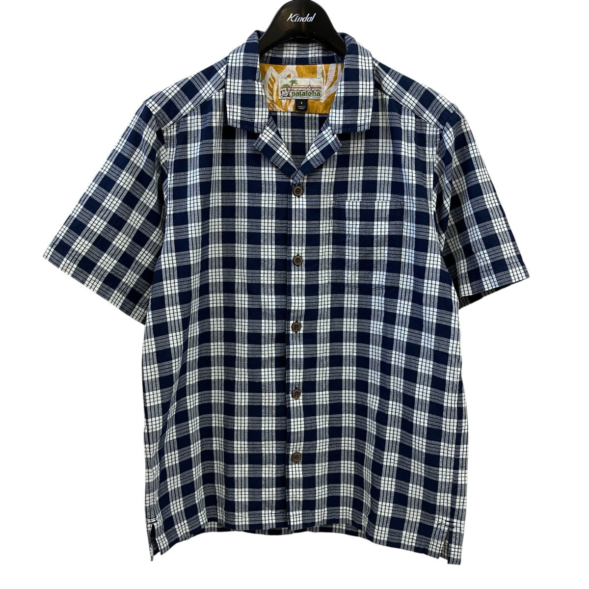 pataloha チェック半袖シャツ52566 古着・中古-1枚目のアイテム画像