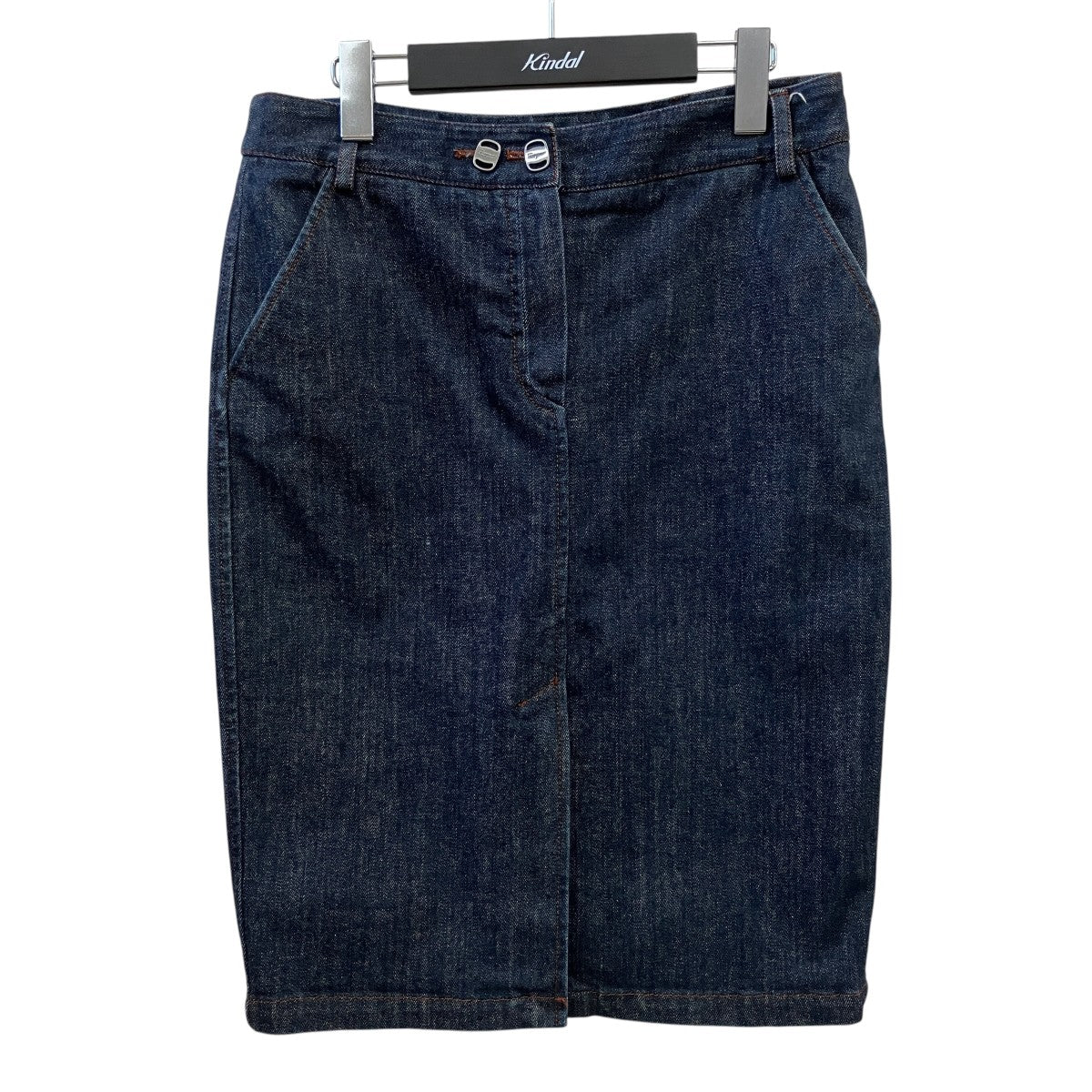 Salvatore Ferragamo デニムスカート 古着・中古-1枚目のアイテム画像