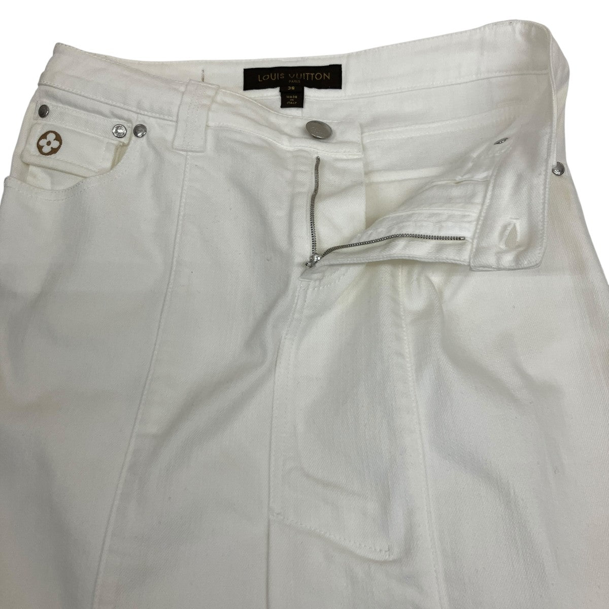 LOUIS VUITTON デニムスカート 古着・中古-3枚目のアイテム画像