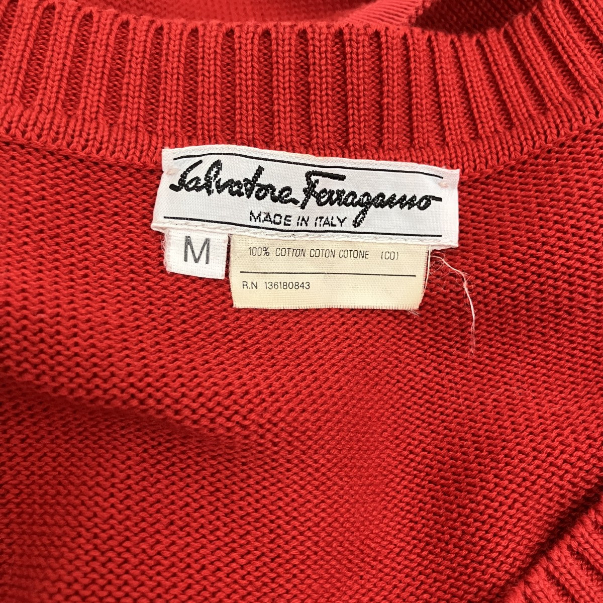 Salvatore Ferragamo ノースリーブベルテッドワンピース 古着・中古-5枚目のアイテム画像