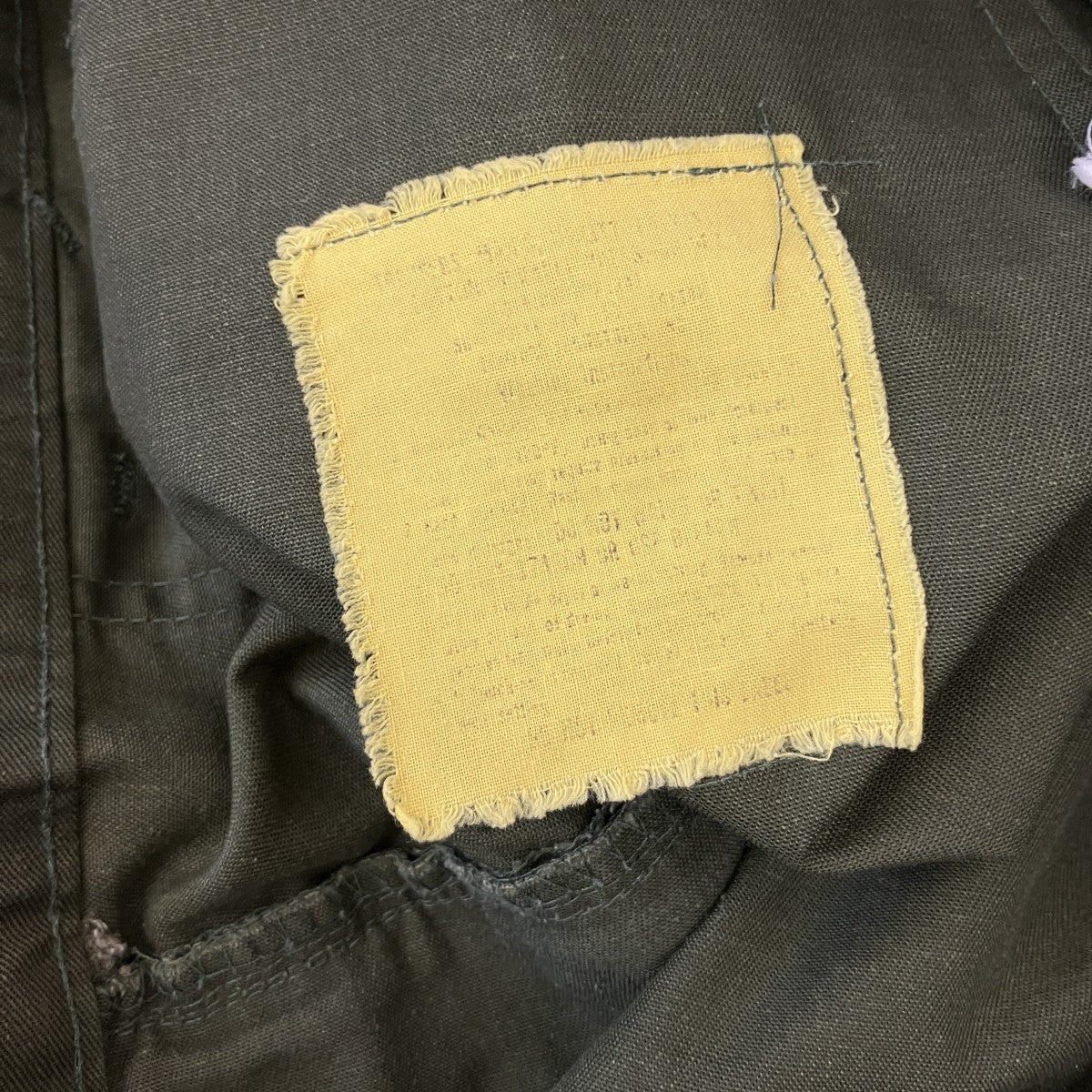 US ARMY 70’ｓvintageベイカーパンツ8405-00-610-2599 古着・中古-7枚目のアイテム画像