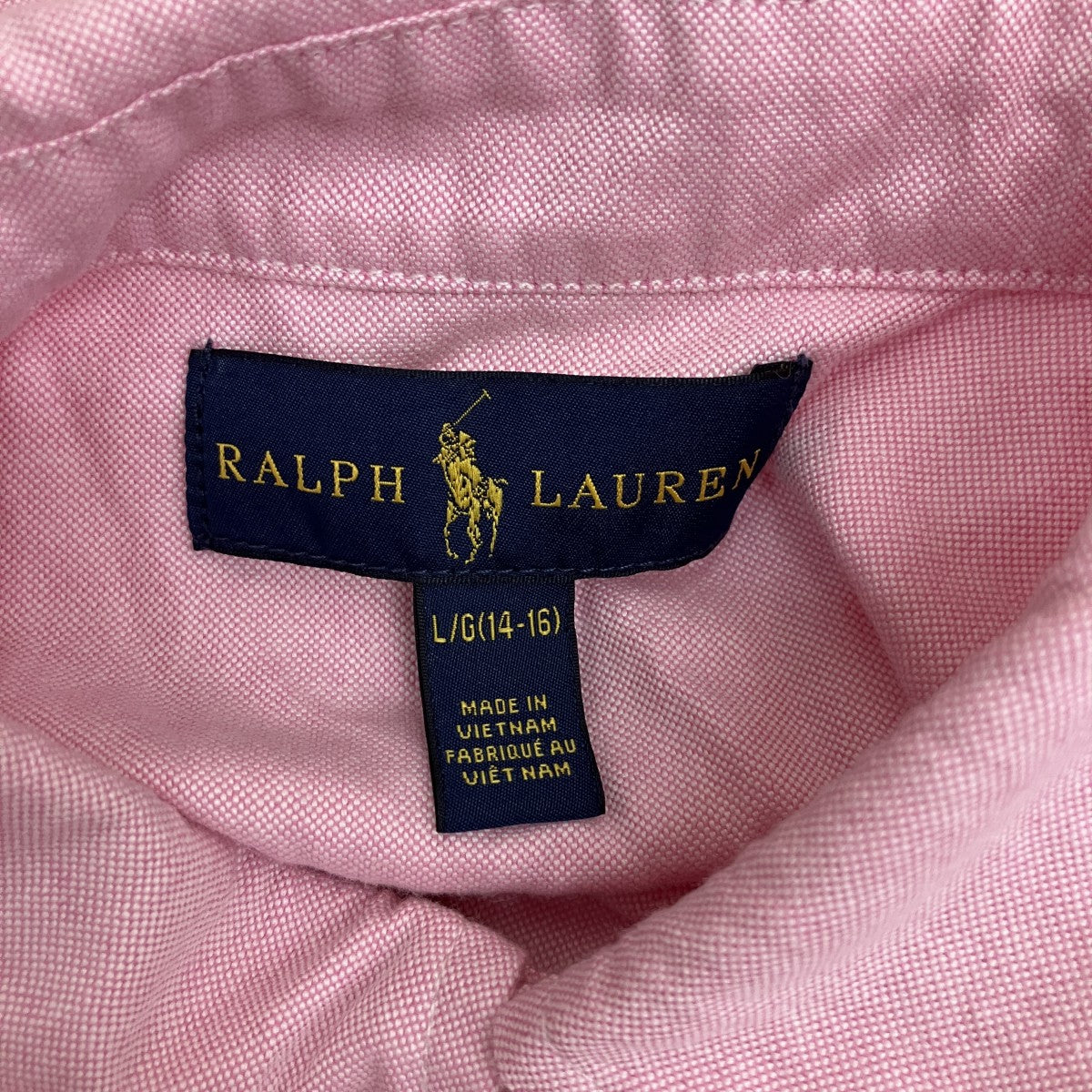 RALPH LAUREN ボタンダウンシャツ 古着・中古-5枚目のアイテム画像