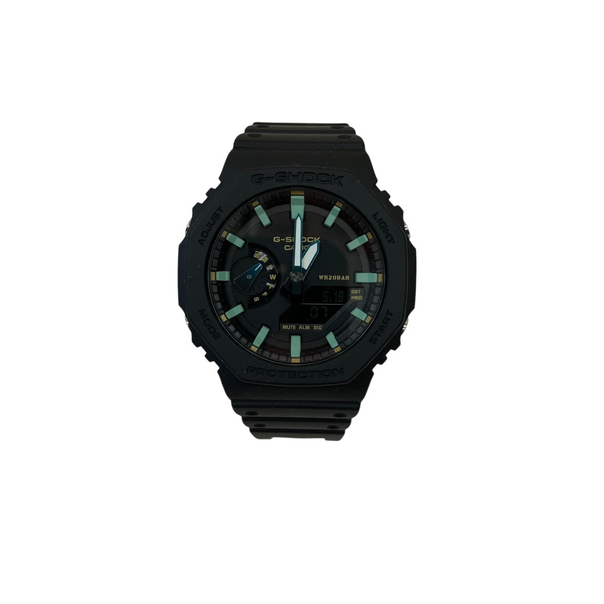 CASIO G-SHOCKデジタルウォッチGA-2100RC 古着・中古-1枚目のアイテム画像