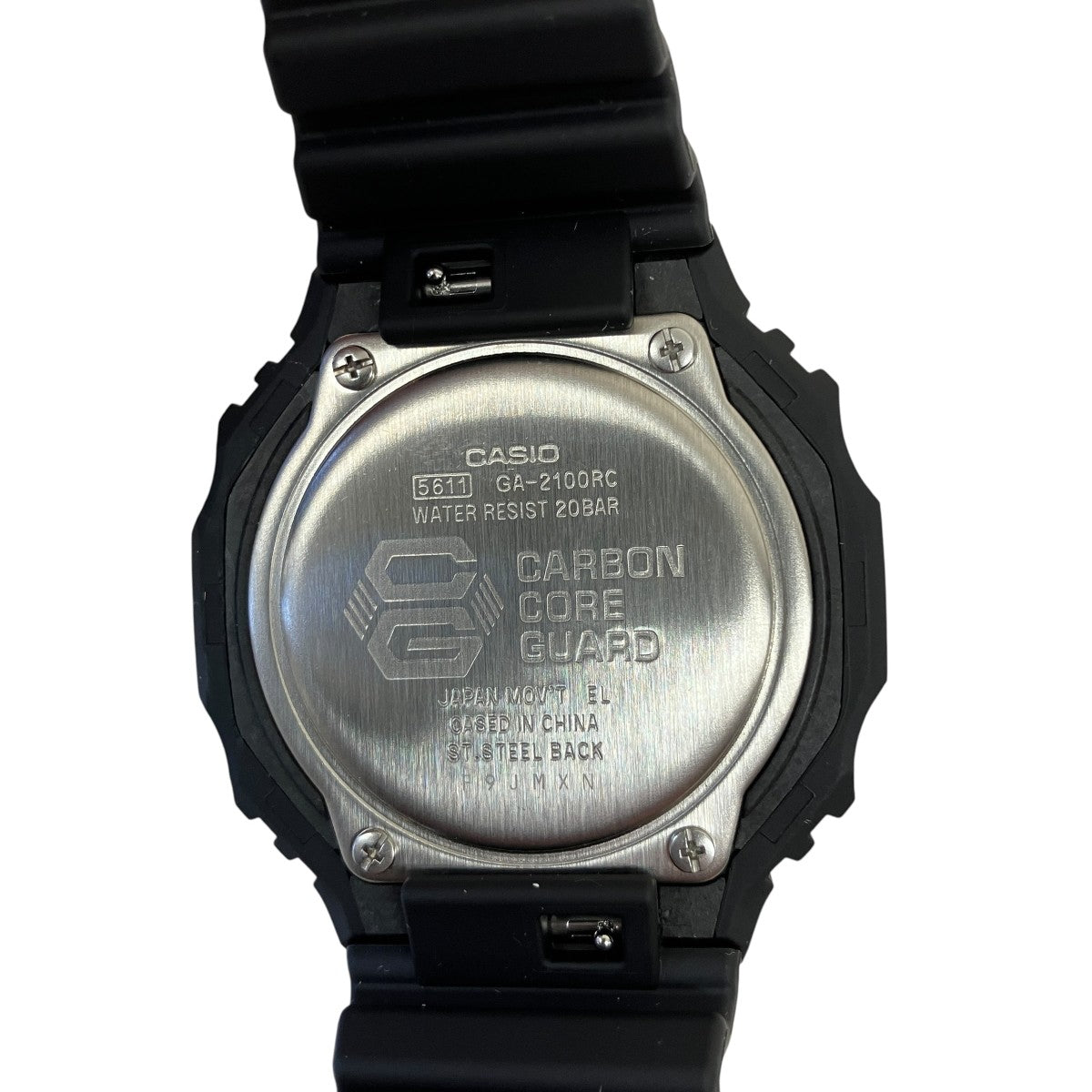 CASIO G-SHOCKデジタルウォッチGA-2100RC 古着・中古-4枚目のアイテム画像