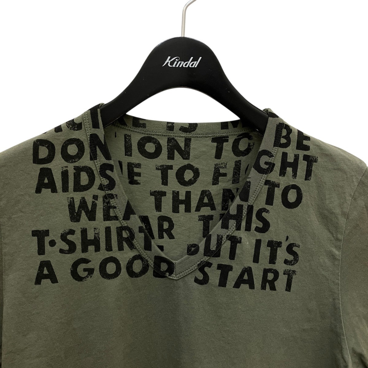 Maison Margiela VネックTシャツS30GC0486 古着・中古-2枚目のアイテム画像