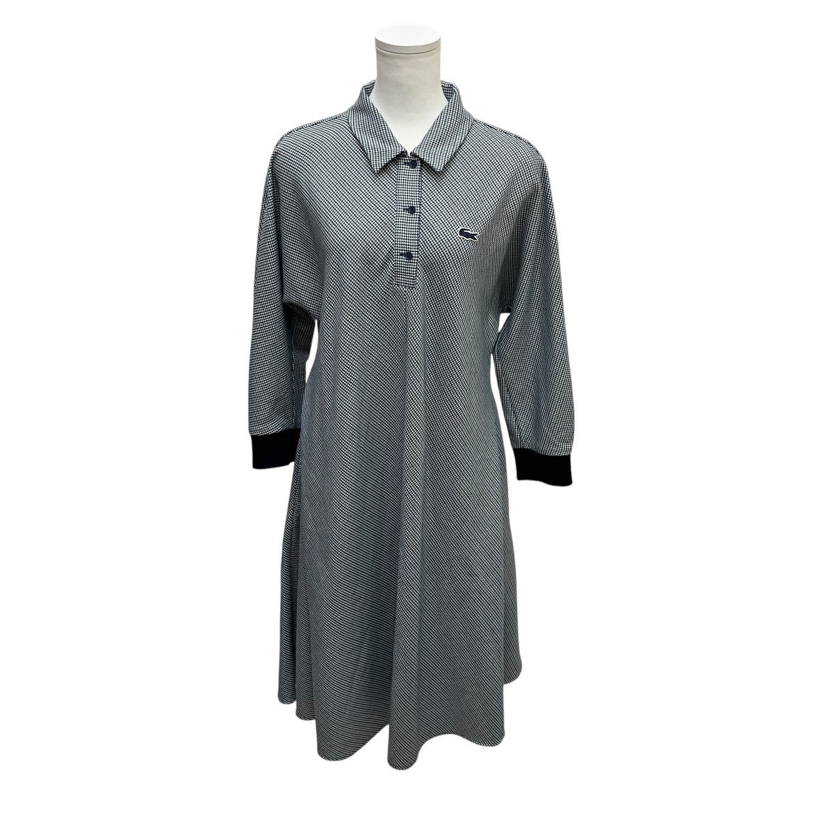LACOSTE 千鳥ワンピース ベルト付EF8496 古着・中古-5枚目のアイテム画像
