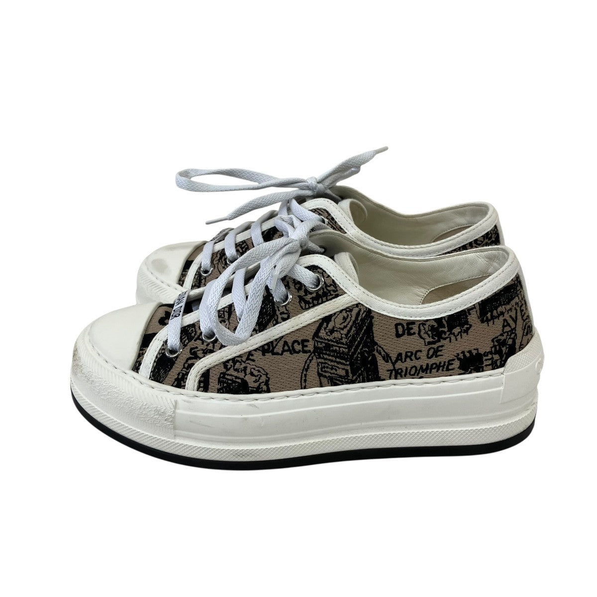 Christian Dior walk’n’diorプラットフォームスニーカー 古着・中古-2枚目のアイテム画像