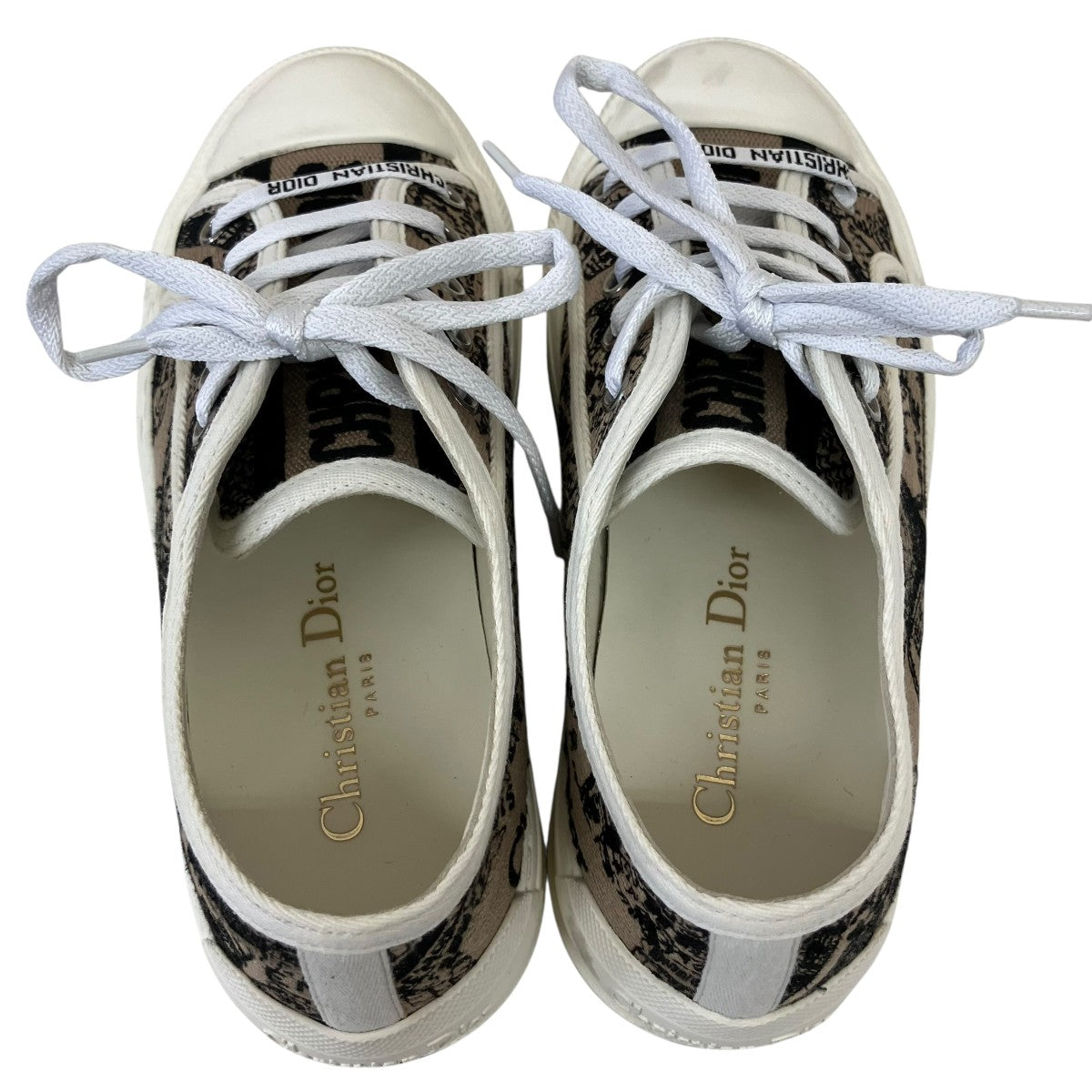 Christian Dior walk’n’diorプラットフォームスニーカー 古着・中古-6枚目のアイテム画像