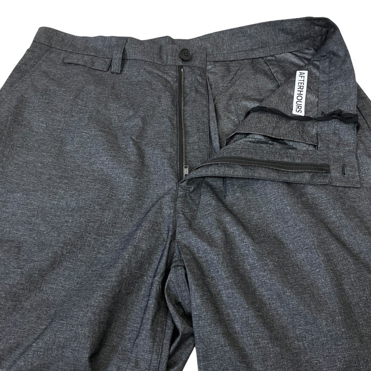 AFTERHOURS BAGGY TROUSERSナイロンパンツA010-C1PT-B001 古着・中古-3枚目のアイテム画像