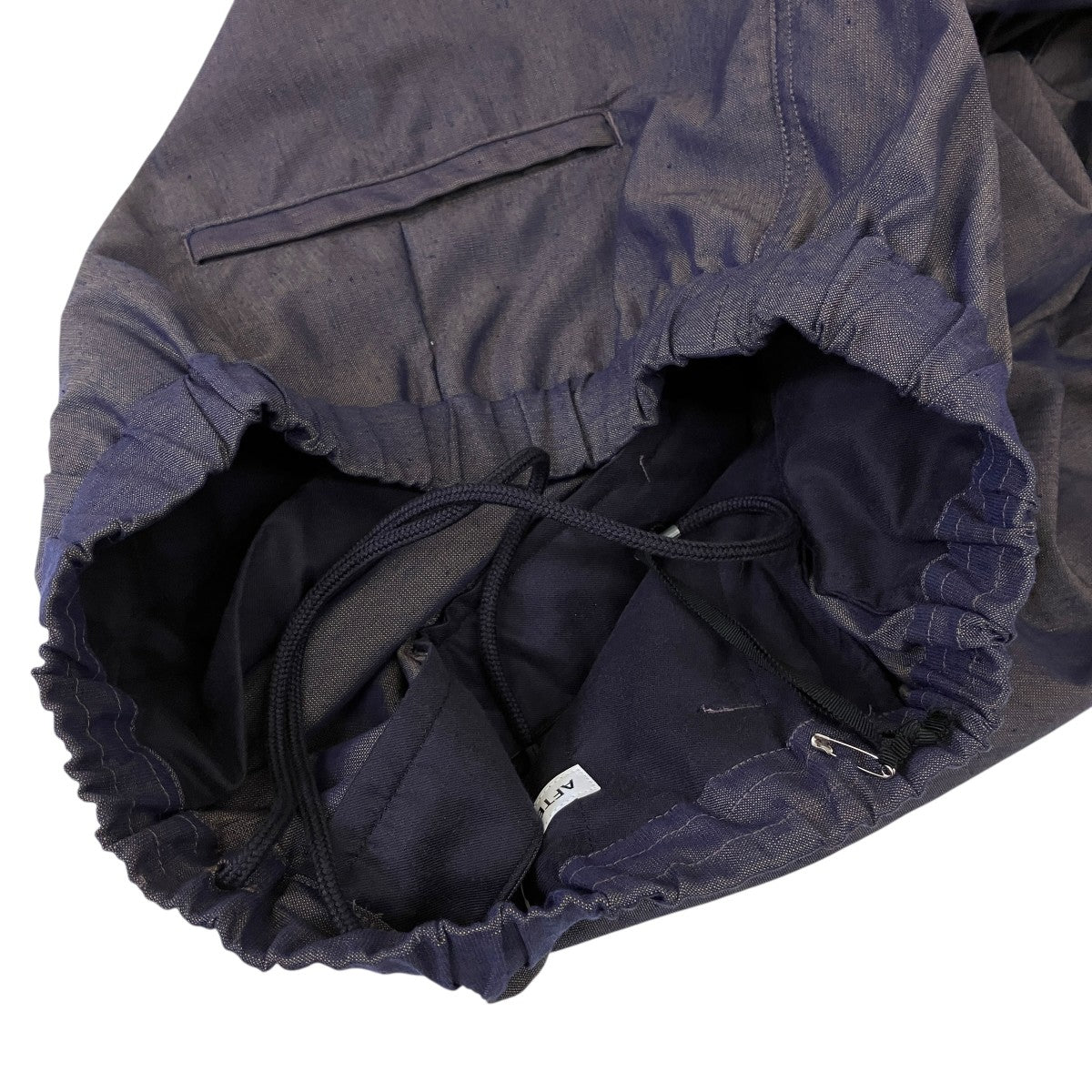 AFTERHOURS SIDE SEAMLESS PANTSイージーパンツA011-D1PT-147A 古着・中古-5枚目のアイテム画像