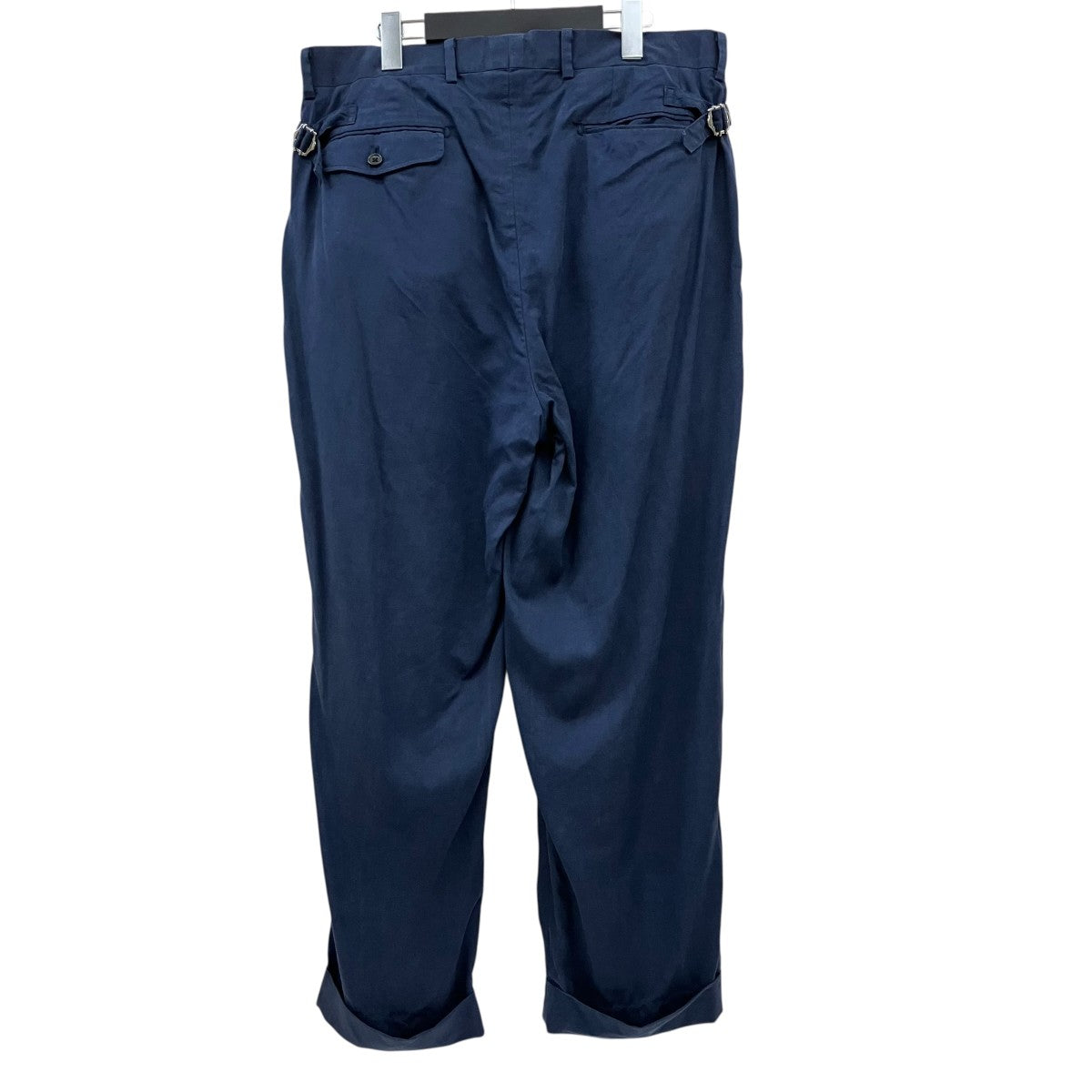 RAINMAKER DRAPED WIDE CHINO PANTSリヨセルコットンパンツRM201-036 古着・中古-2枚目のアイテム画像
