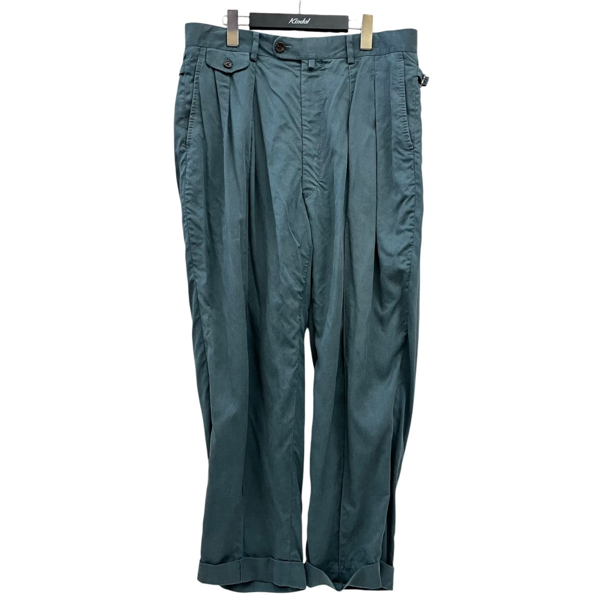 RAINMAKER DRAPED WIDE CHINO PANTSリヨセルコットンパンツRM201-036 古着・中古-1枚目のアイテム画像