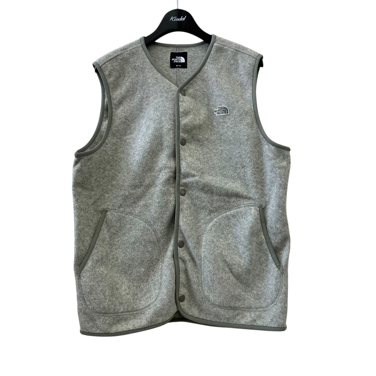 THE NORTH FACE グレー ノースリーブベスト THE NORTH FACE(ザノースフェイス) ジップアップベストNV4FM53A