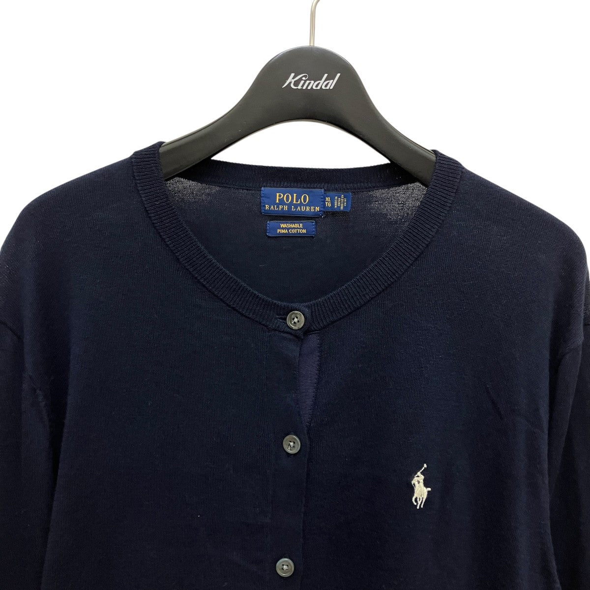 POLO RALPH LAUREN(ポロラルフローレン) カーディガン ネイビー サイズ