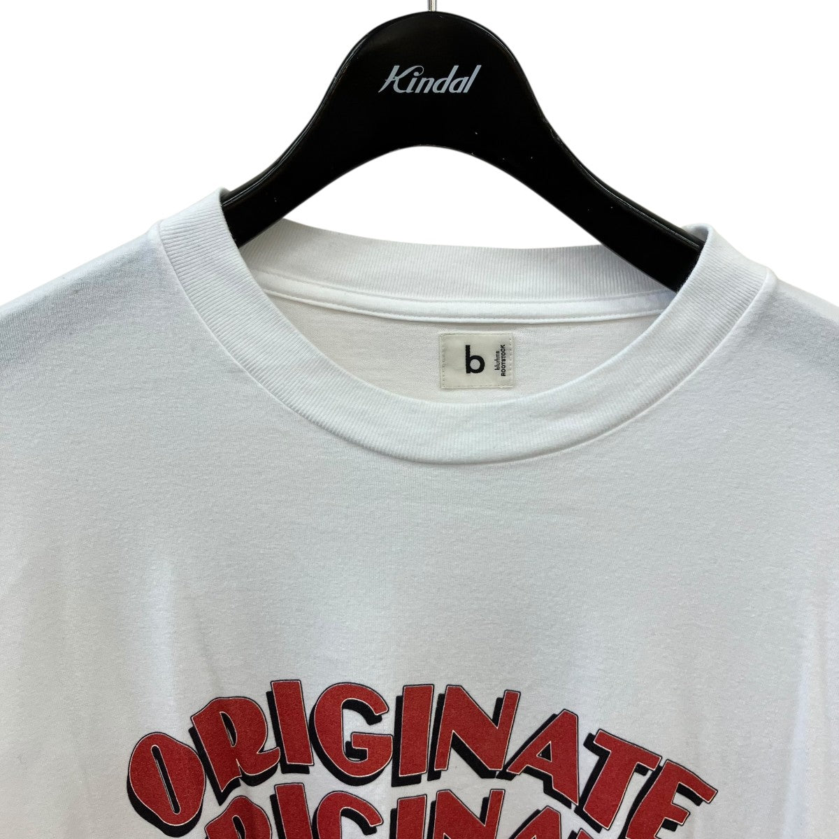 23AW別注ORIGINATEロゴプリントロングスリーブTシャツロングスリーブTシャツbROOTS23FBS01