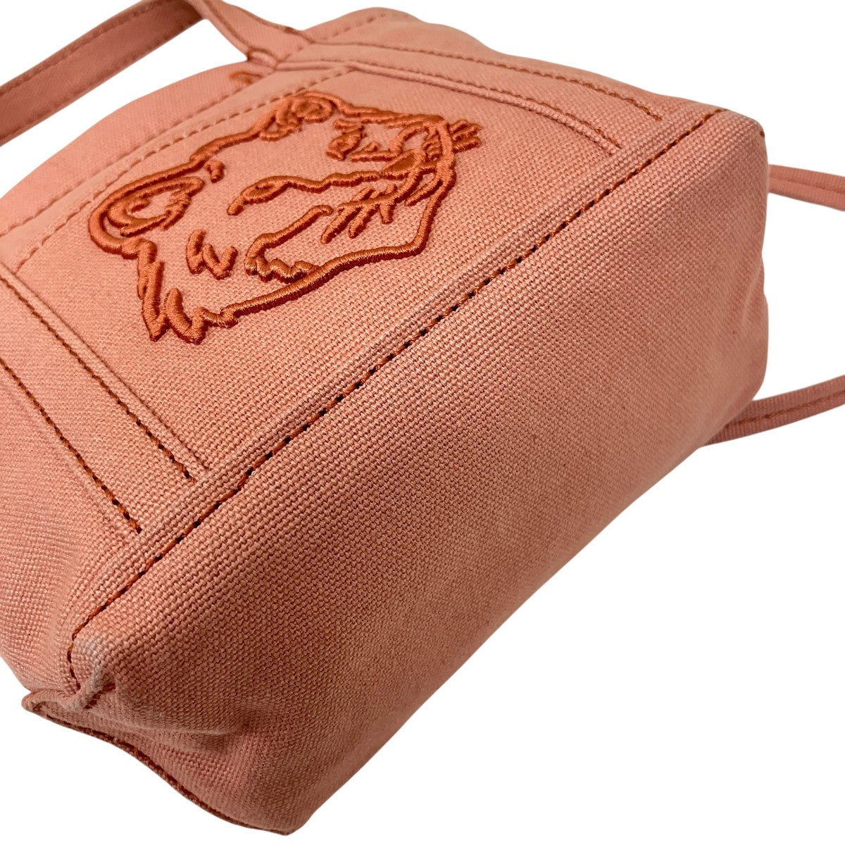 MAISON KITSUNE コーティングキャンバス フォックスヘッド ミニトートバッグ2WAYショルダーバッグMW05106WW0107 古着・中古-5枚目のアイテム画像