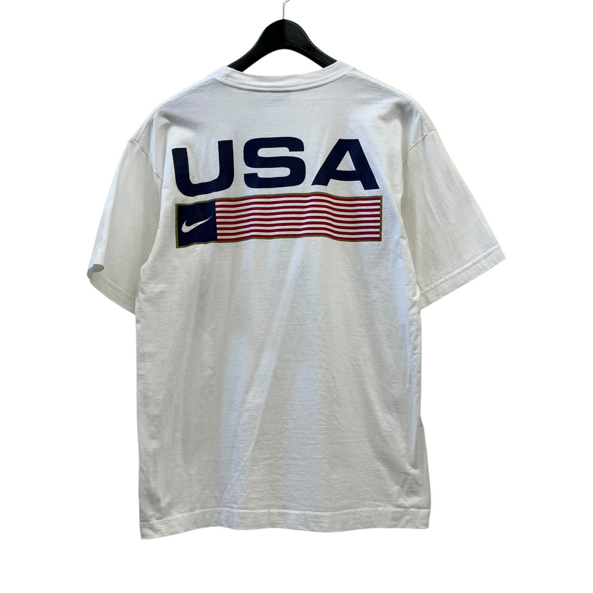 90’s バックUSAロゴ半袖Tシャツ