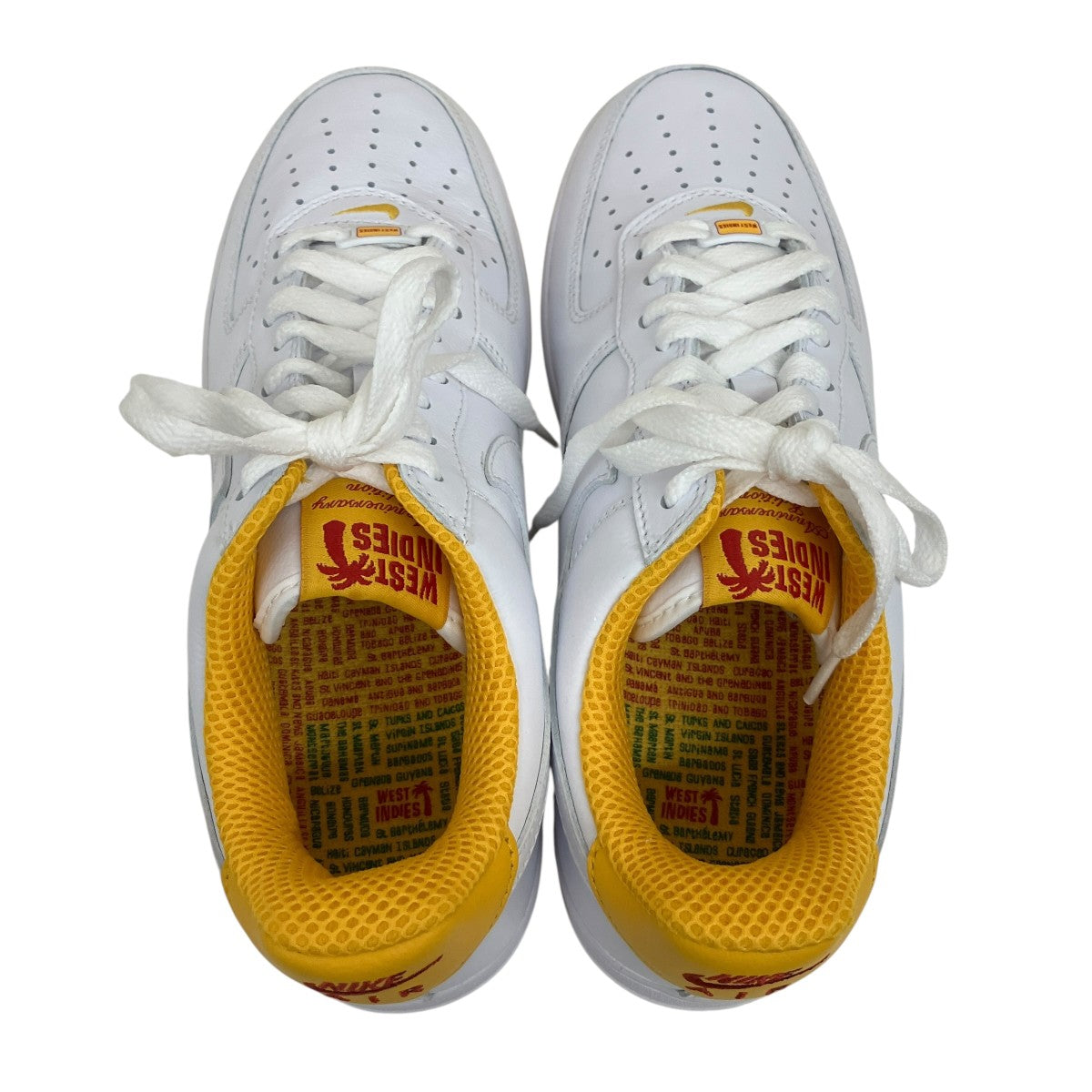 NIKE AIR FORCE 1 LOW RETRO QS WEST INDIESローカットスニーカーDX1156-101 古着・中古-4枚目のアイテム画像
