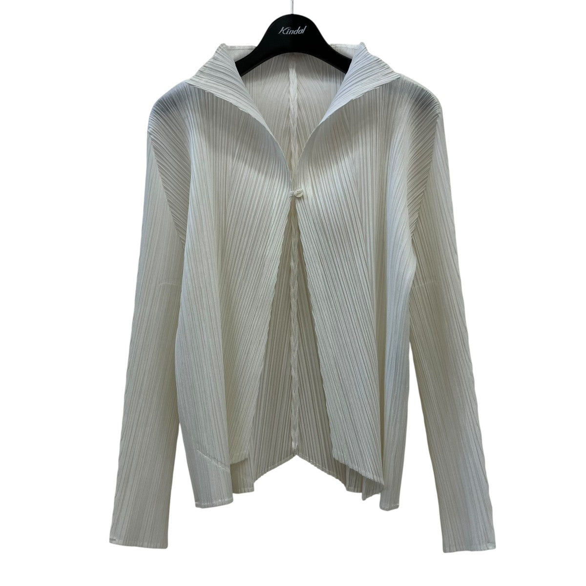 PLEATS PLEASE ISSEY MIYAKE プリーツカーディガン 古着・中古-1枚目のアイテム画像