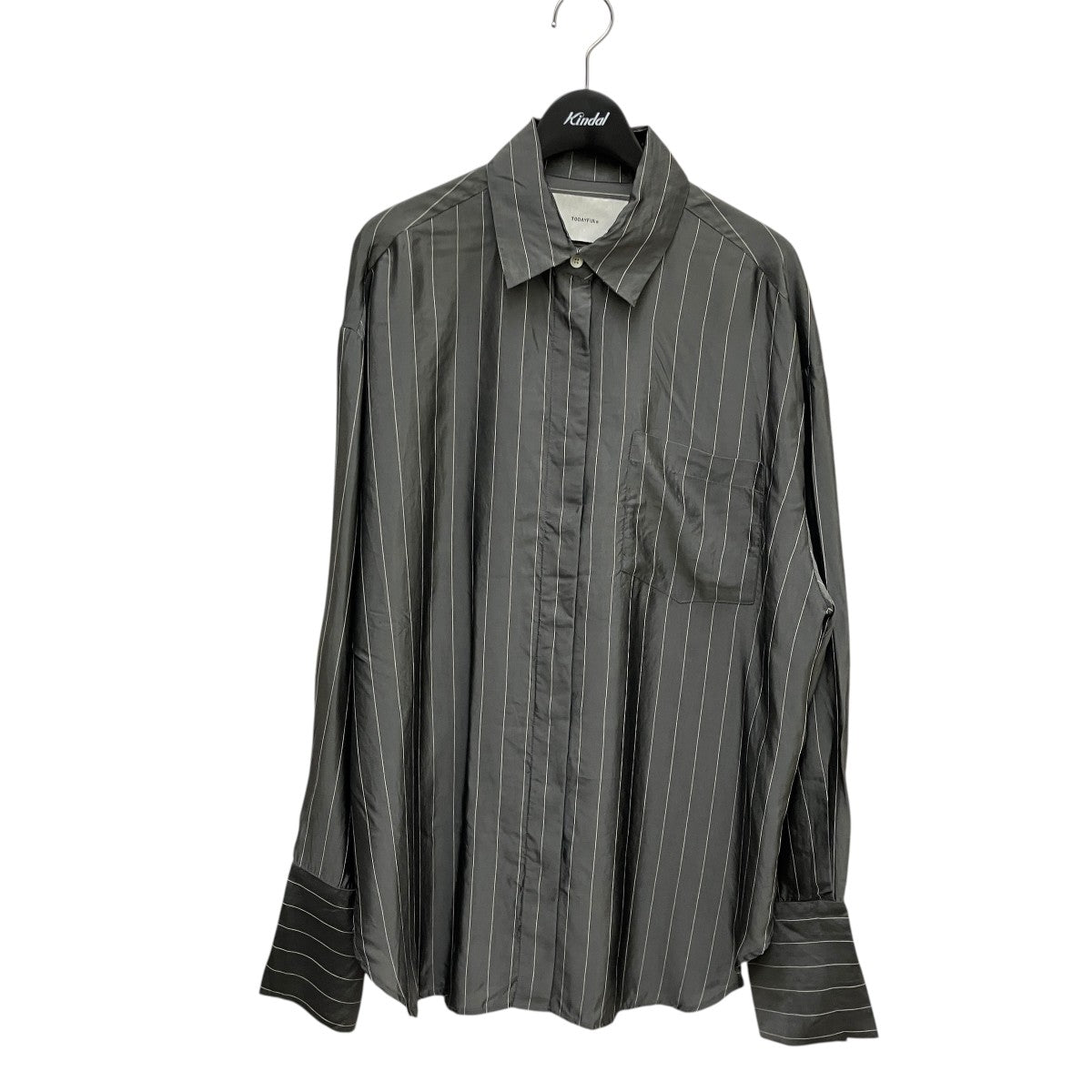 25SSStripe Silky Shirtsシャツ