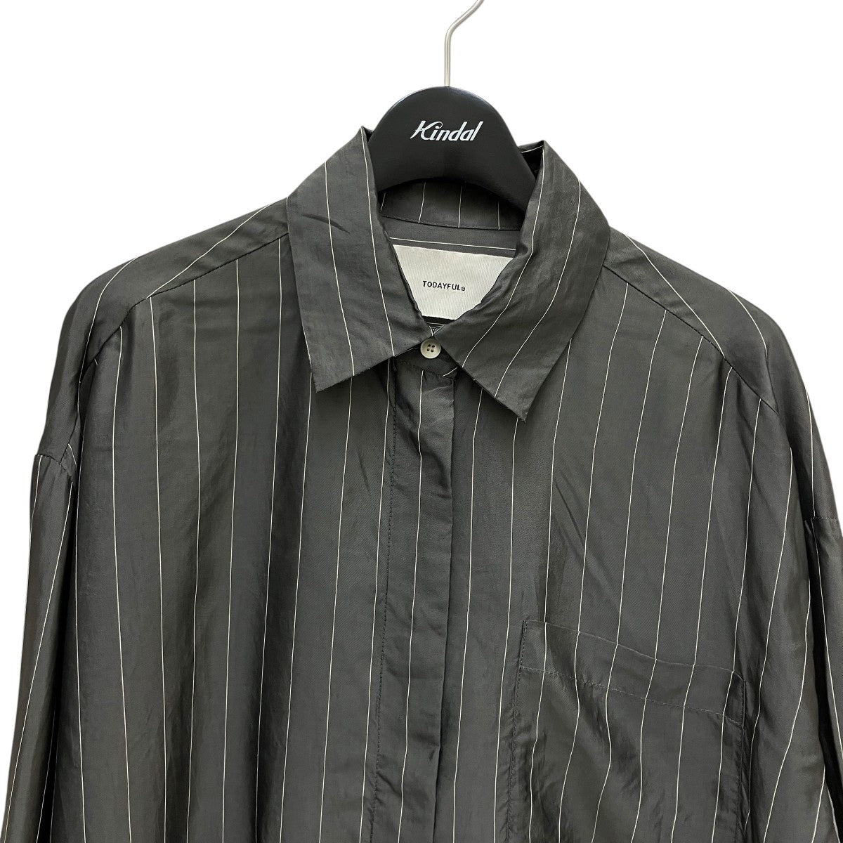 25SSStripe Silky Shirtsシャツ