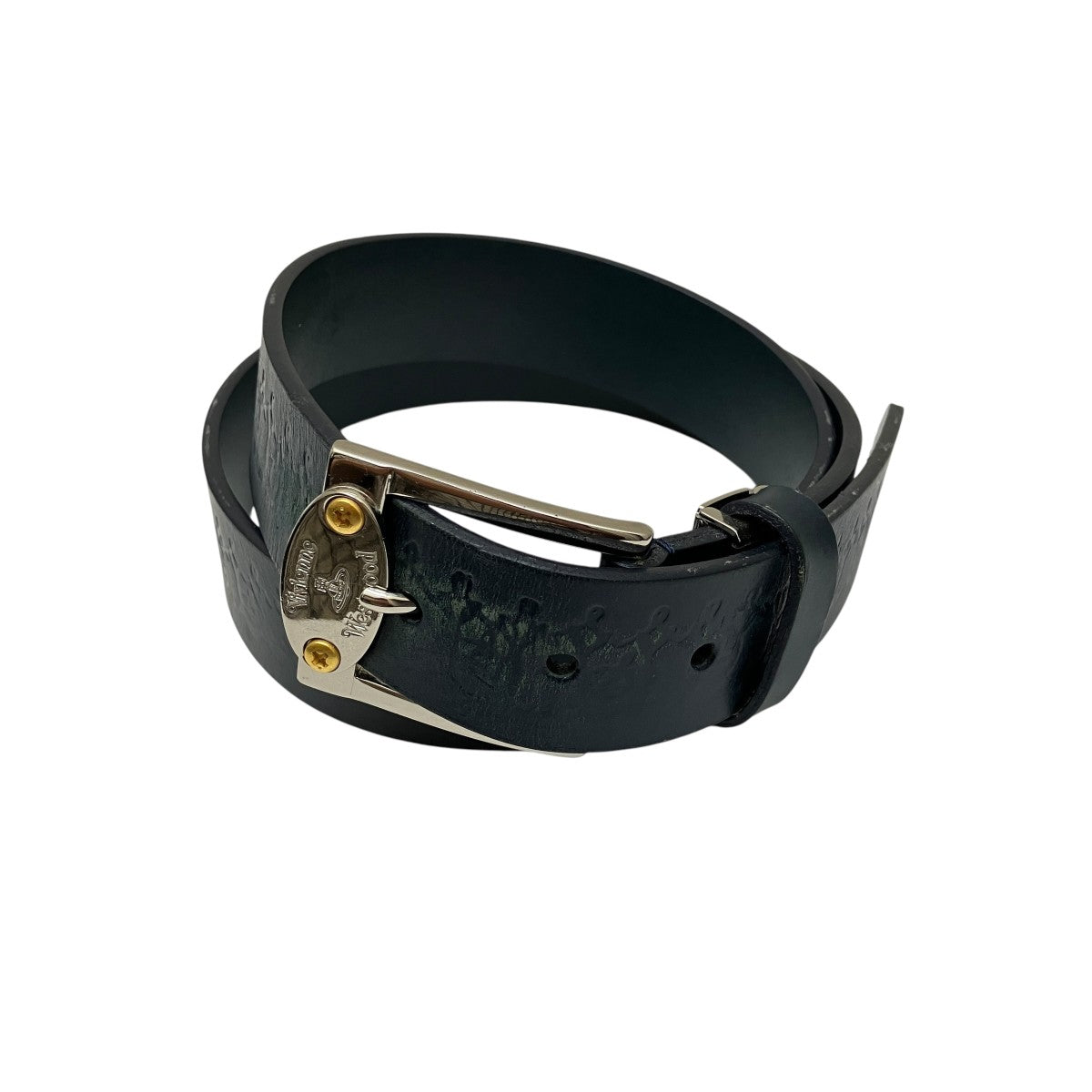 Vivienne Westwood(ヴィヴィアンウエストウッド) レザーベルト ダーク