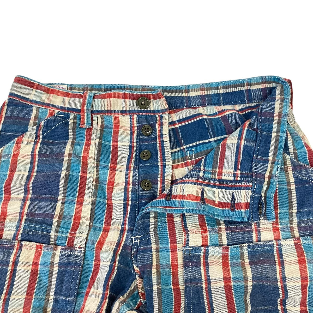 FILLUP チェックハーフパンツ 古着・中古-3枚目のアイテム画像