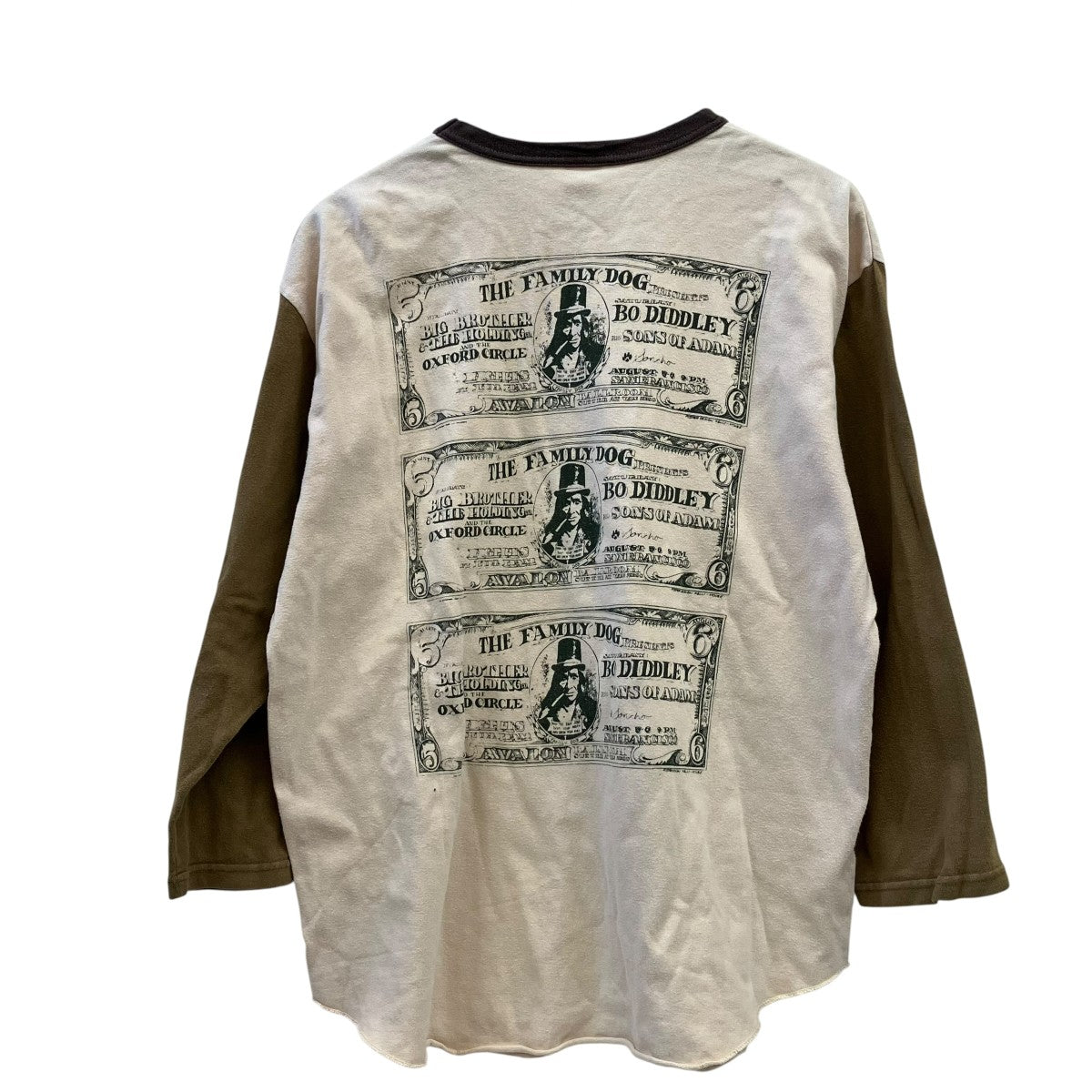 bootleggers 7分袖TシャツAIR PLAME 古着・中古-2枚目のアイテム画像