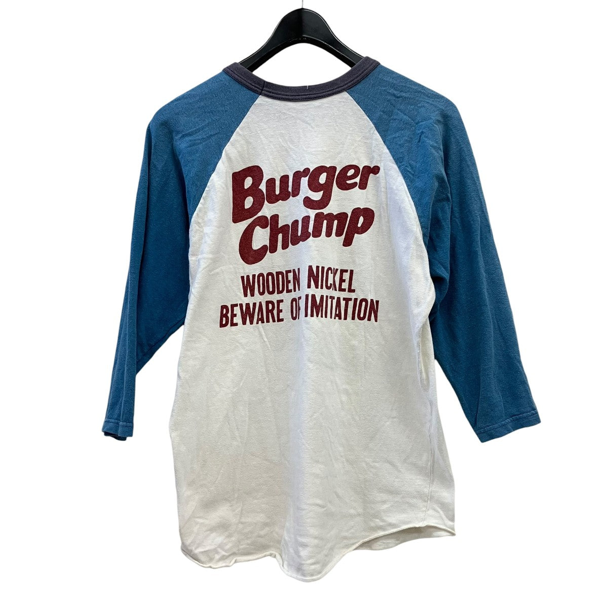 bootleggers 7分袖Tシャツburgerchamp 古着・中古-2枚目のアイテム画像