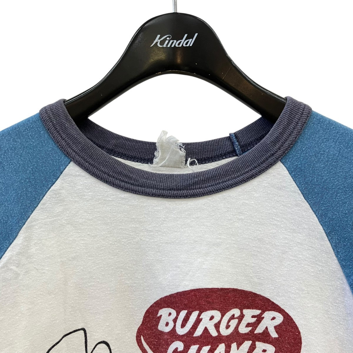 bootleggers 7分袖Tシャツburgerchamp 古着・中古-3枚目のアイテム画像
