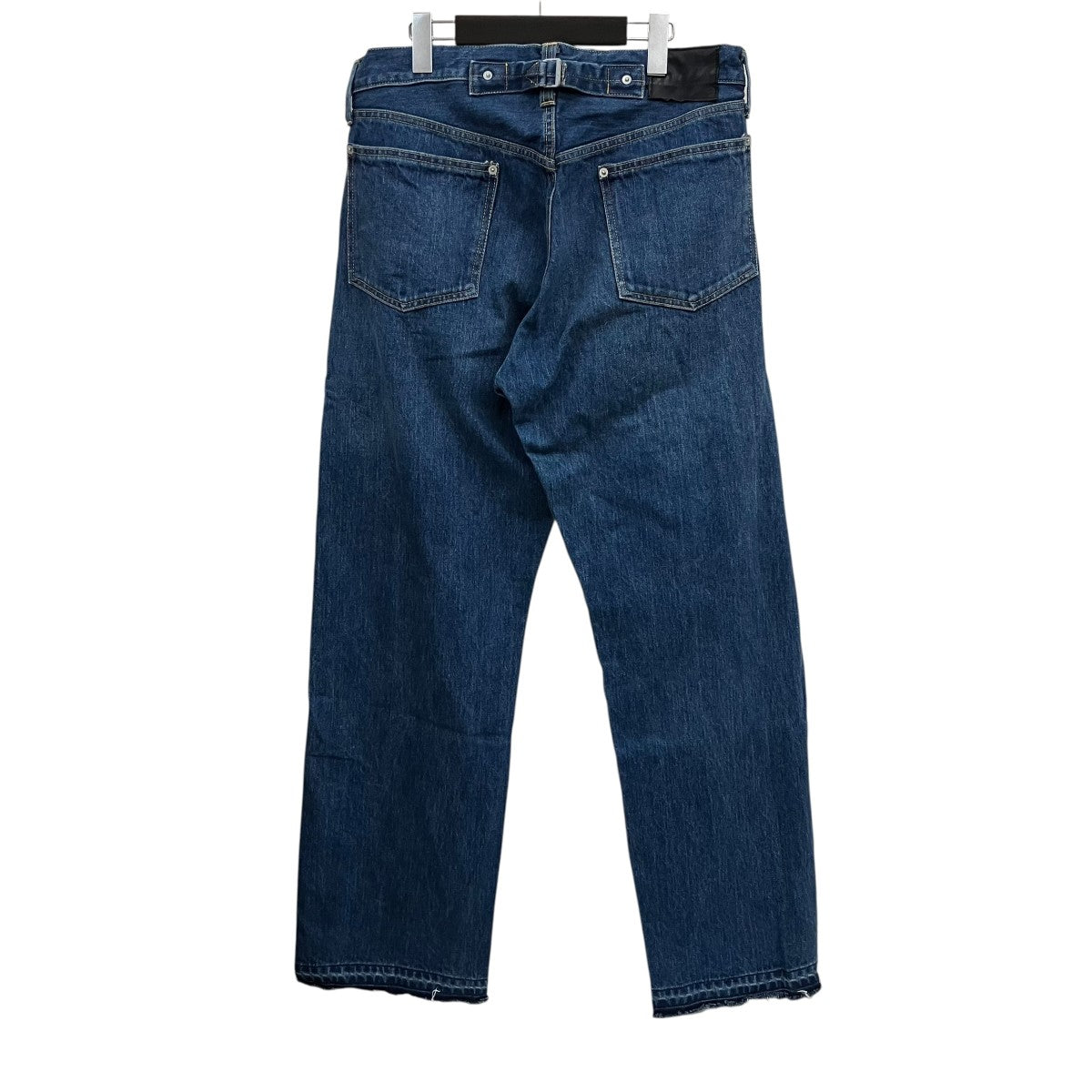 CINCH BACK BAGGY JEANSワイドデニムパンツ23FPTW-SVDE-250