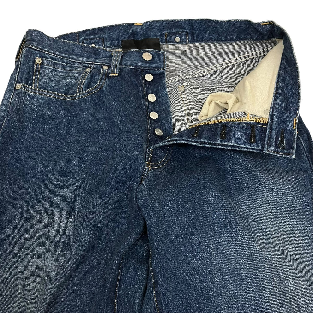 CINCH BACK BAGGY JEANSワイドデニムパンツ23FPTW-SVDE-250