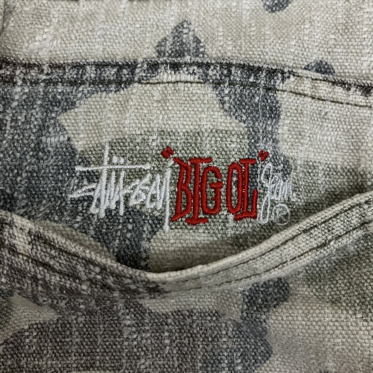 stussy(ステューシー) カモフラージュ柄カモ柄パンツBIG OL JEAN CAMO
